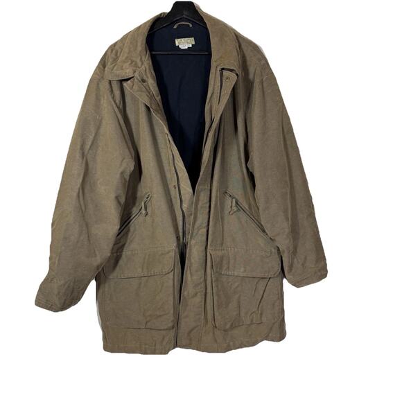 Men's Territory Ahead Chore Coat Barn Jacket Large Pocket Work Olive Green Brown - Picture 6 of 12